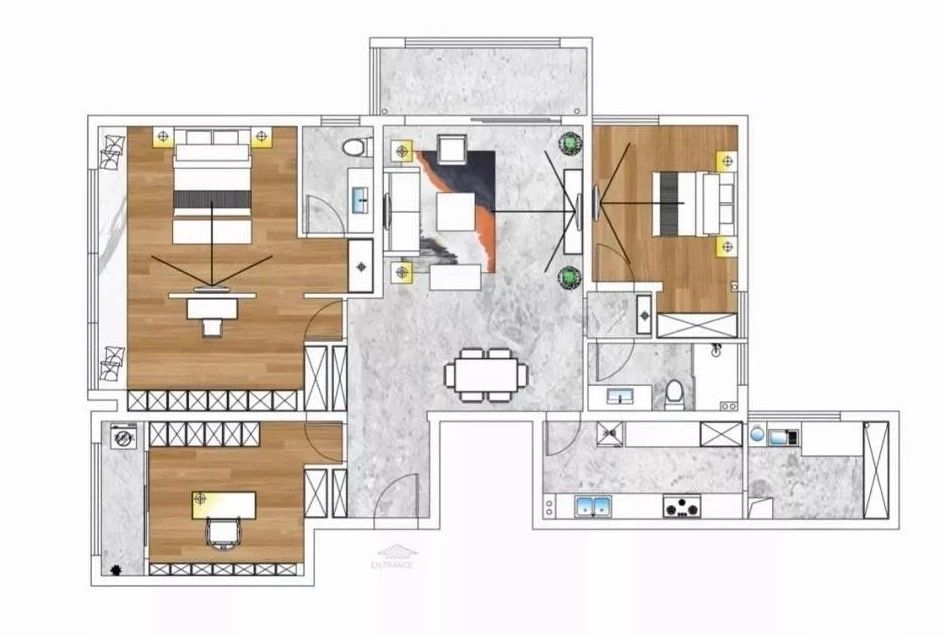 160m2客戶案例| 給你想要的水墨新中式