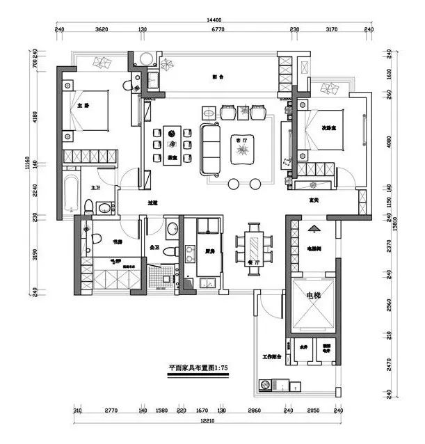 156m2新中式案例 | 清雋雅致的灰色調(diào)美學(xué)
