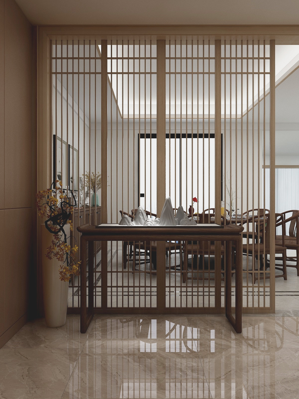  430m2新中式別墅，盡顯山水意境|東家新中式整體木作