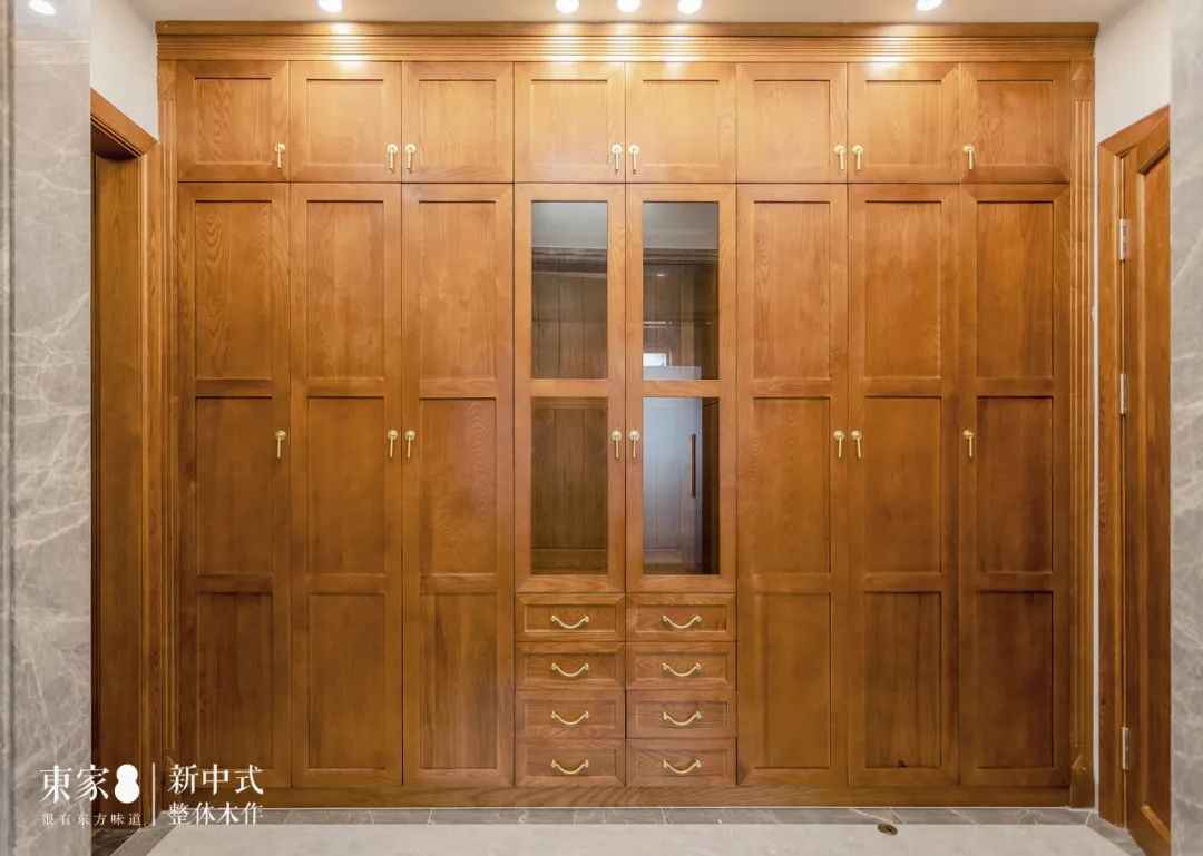 新中式案例 | 480m2聯排別墅設計,高級時尚混搭