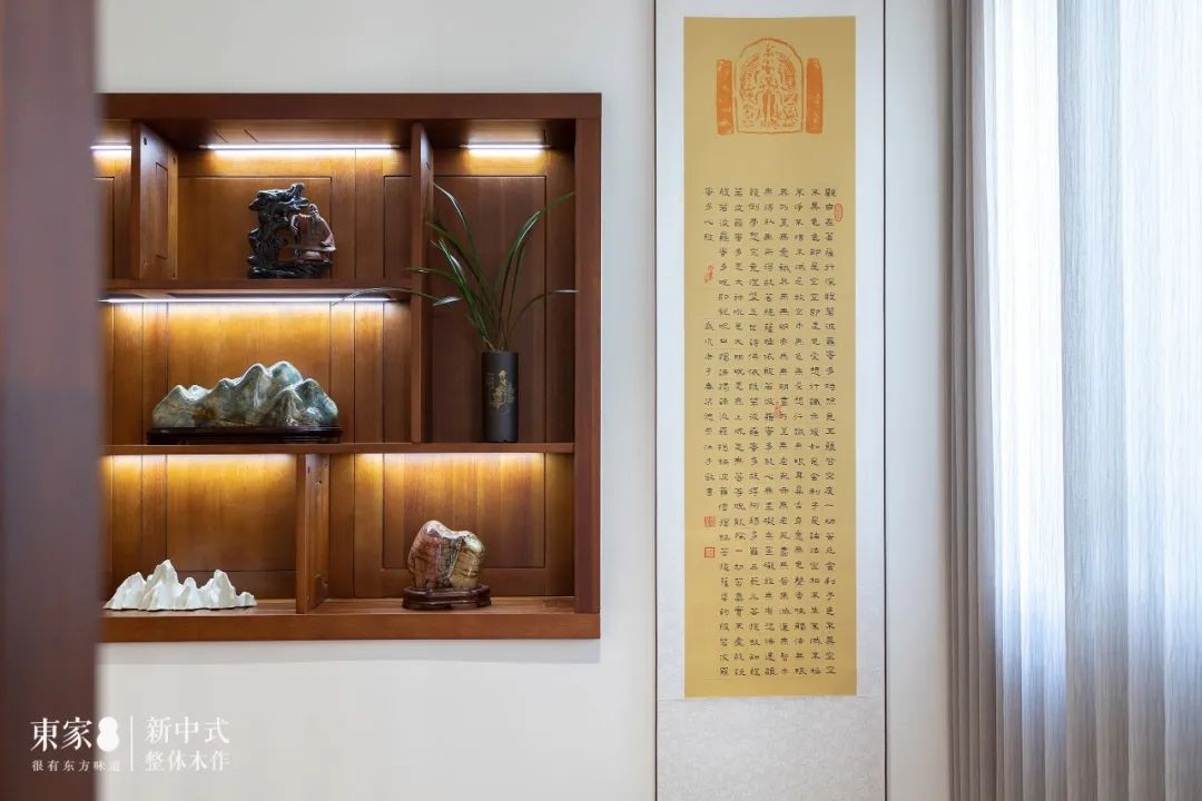 新中式案例 | 460m2江心島嶼別墅，全屋高端實木定制，打造尊貴豪華府邸