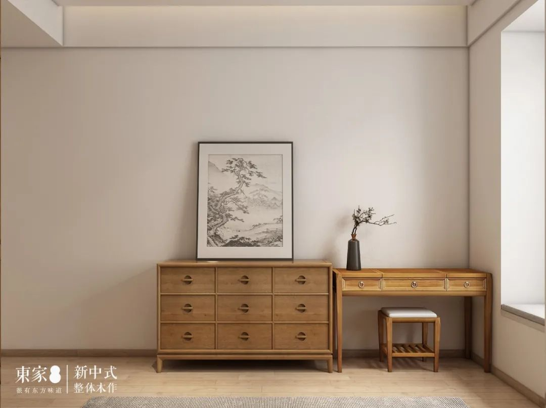 新中式案例 | 180㎡自然原木風(fēng)，最適合打造意境空間