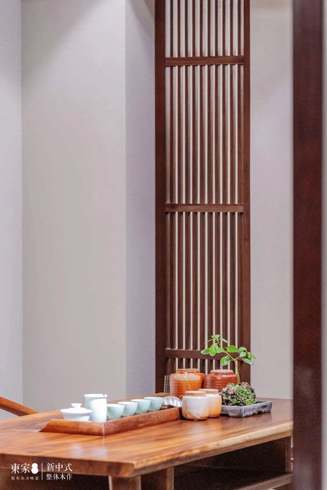 新中式案例 | 280㎡郊野別墅,東方茶室情懷濃郁,生活如此雅致!