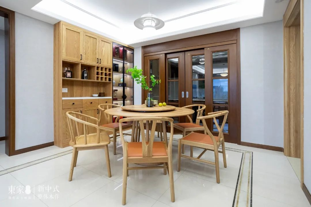 新中式案例 | 130m2精致原木風(fēng),開門即驚艷!