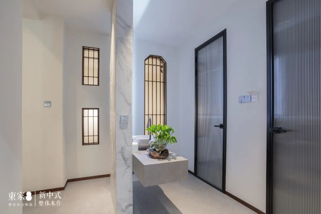 新中式案例 | 240m2別墅雅居，儒韻馥郁的生活情懷