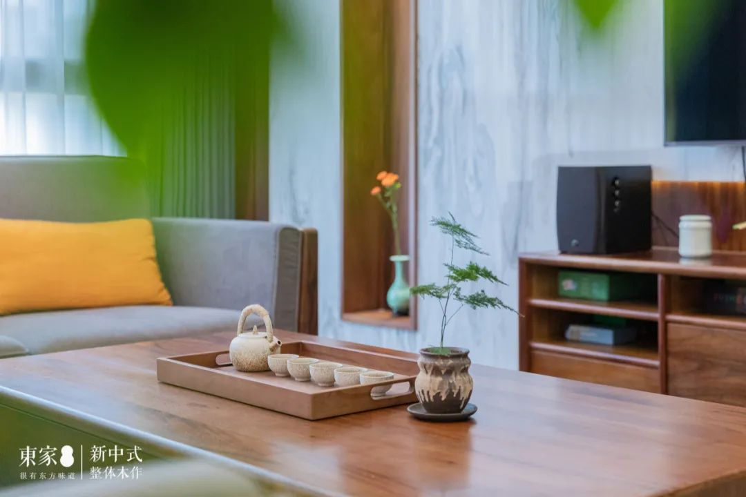 新中式案例 | 160m2復式居宅，隱形門設計，驚艷巧妙！