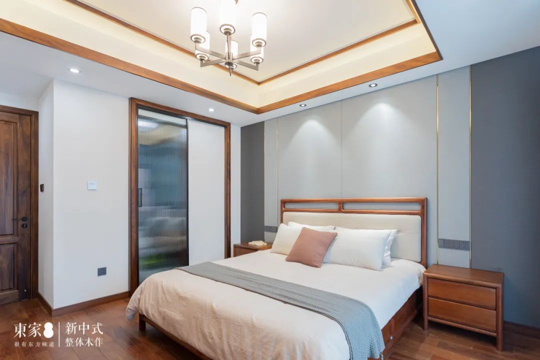 新中式案例 | 160m2復式居宅，隱形門設計，驚艷巧妙！